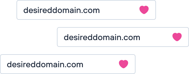 Save your favorite domains